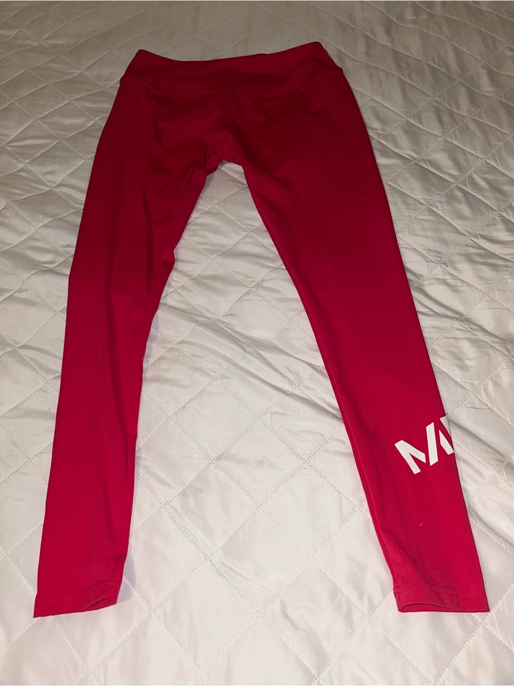 Hot pink workout leggings